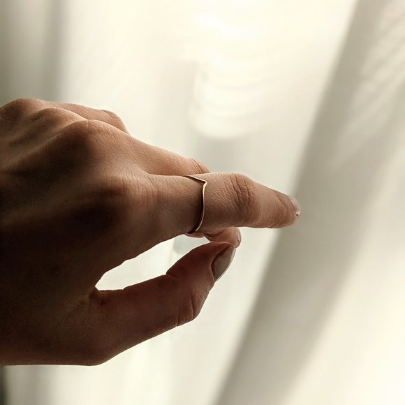 Chevron Ring - Picture 2 of 4